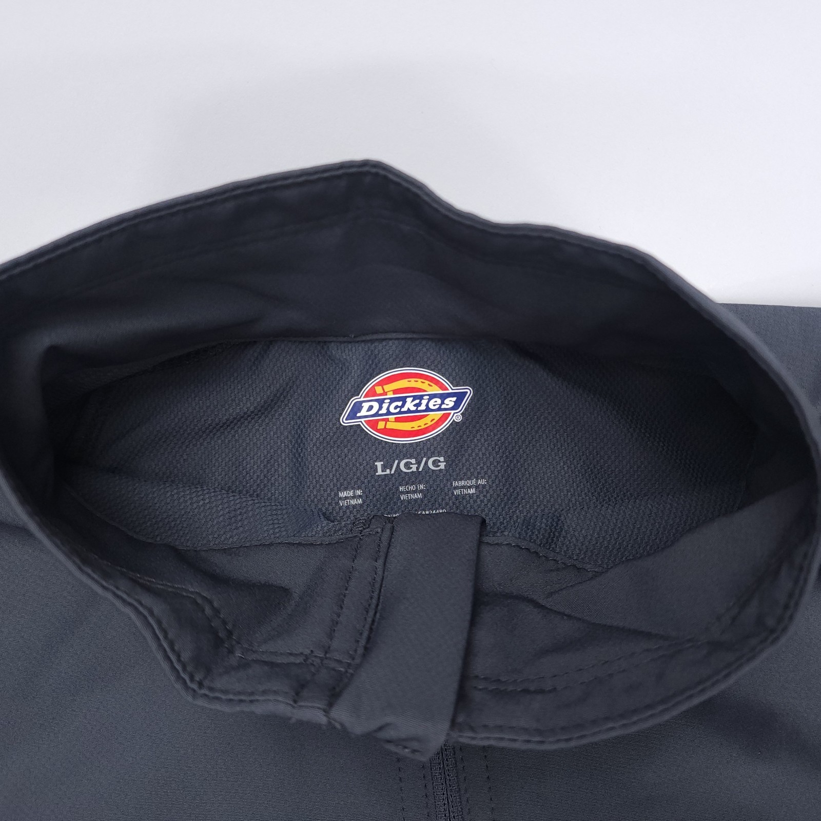 Dickies Gray Packable Windbreaker Jacket Men Larg… - image 3