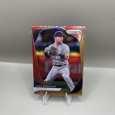 2020 Panini Prizm Alex Bregman Red Orange Prizm #188