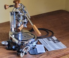 La Pavoni Europiccola, Pre Millenium 1999, Holzgriffe, komplett revidiert