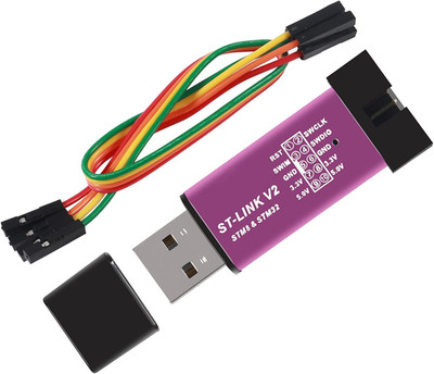 1PCS St-Link V2 Emulator Downloader Programmer STM32F103C8T6 STM8 STM32 with Cab