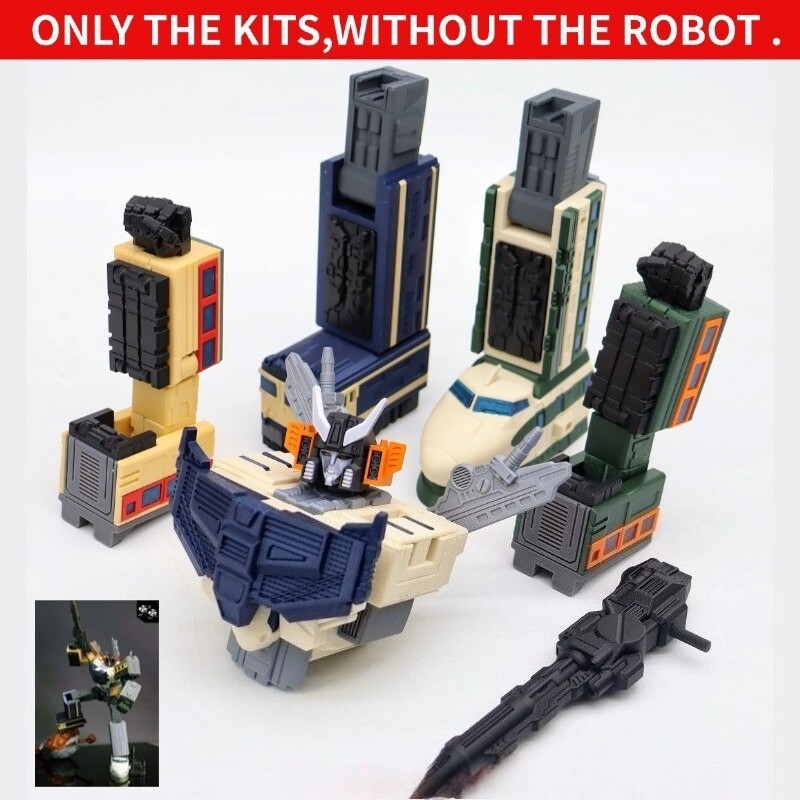 PLA 3D Printing Release All Members Upgrade Kit For MPG MPG-01-07 Raiden-QQT