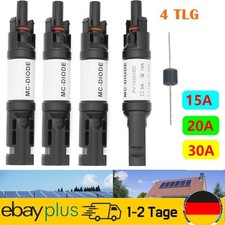 4X Solar Diodenstecker PV