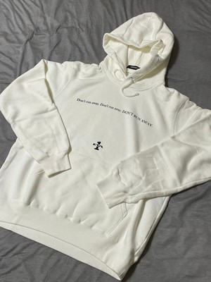 UNDERCOVER x Evangelion 21FW Shinji Ikari White Hoodie Size 3 New