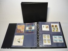 SAFE OFFERTA!!  ALBUM RACCOGLITORE PER FRANCOBOLLI QUARTINE BF CON 25 FOGLI