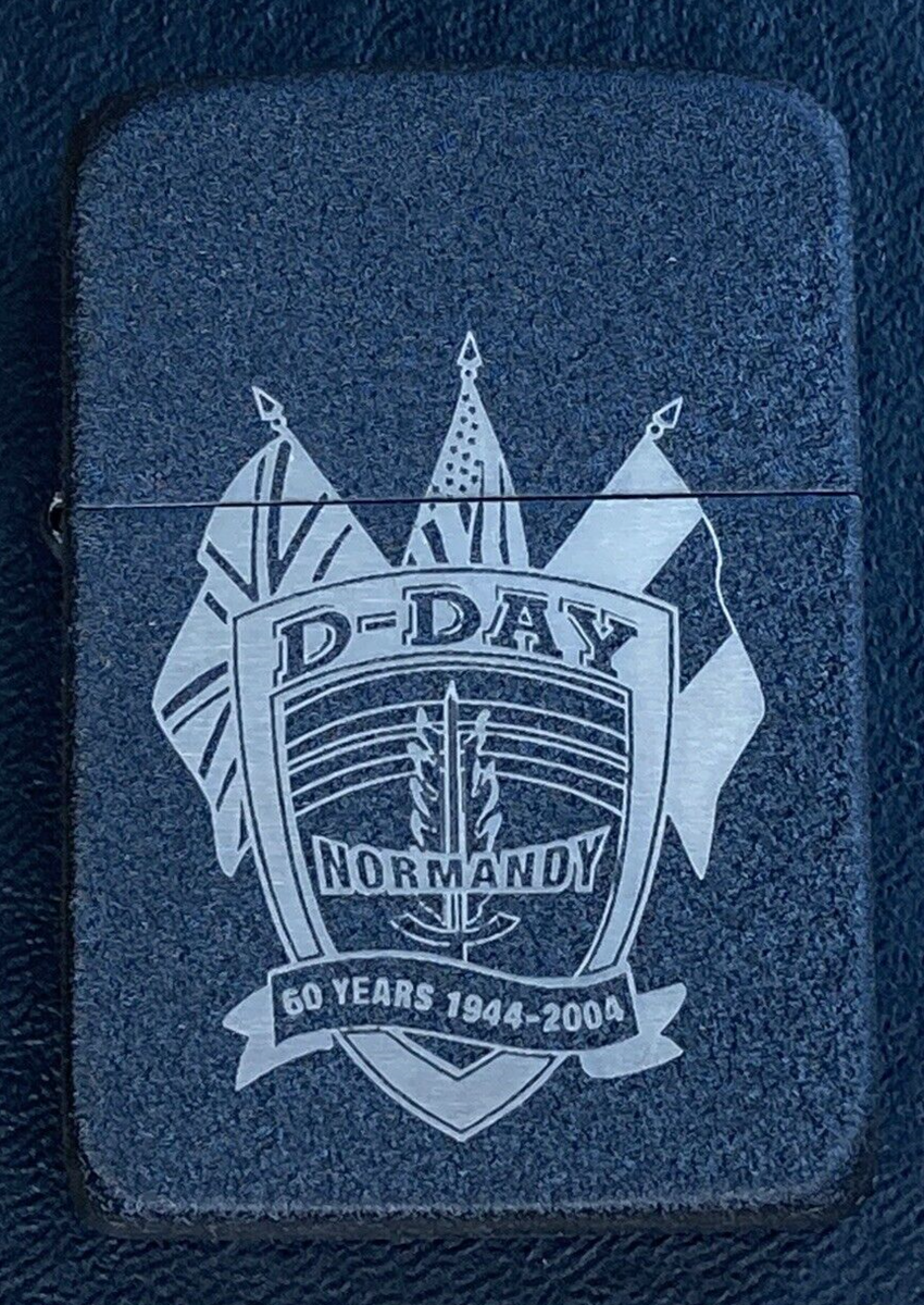 2004 Zippo Sands of Normandy Lighter Set, 60th D-Day Anniversary