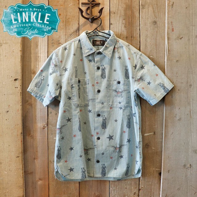 Short Sleeve Rrl Chambray Ralph Lauren RRL Short-sleeve