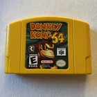 Donkey Kong 64 Nintendo 64 N64 Game-Tested - Working Authentic Yellow Cartridge