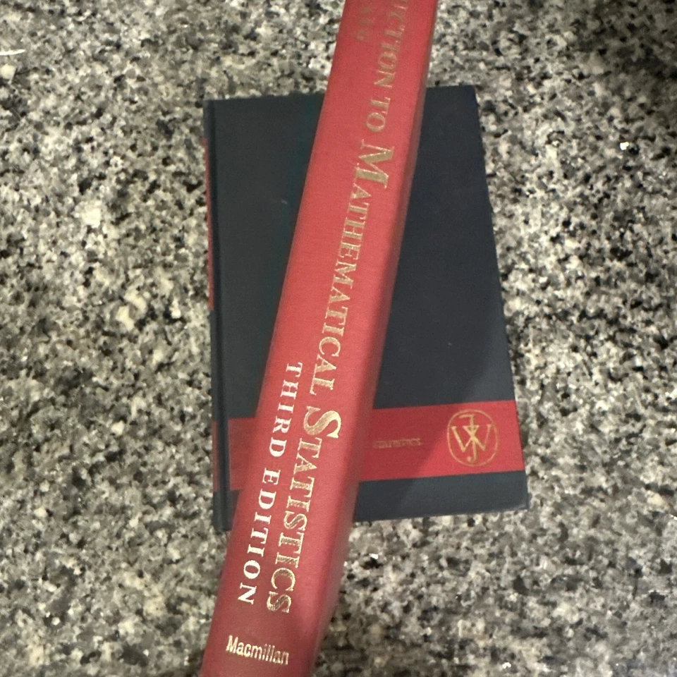 Hogg Craig Introduction to Mathematical Statistics 2 Book Sampling Techniques - Image 3 of 4