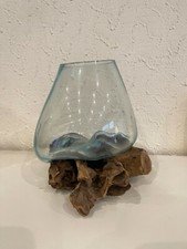 Kaffeewurzel Holzwurzel Kaffeebaum mit Glas Teak Einzelstück Inhalt: 500-1000 ml