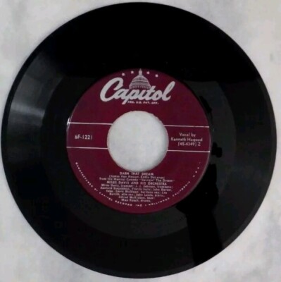 MILES DAVIS and his ORCHESTRA Venus de Milo / Darn That Dream CAPITOL 6F 1221