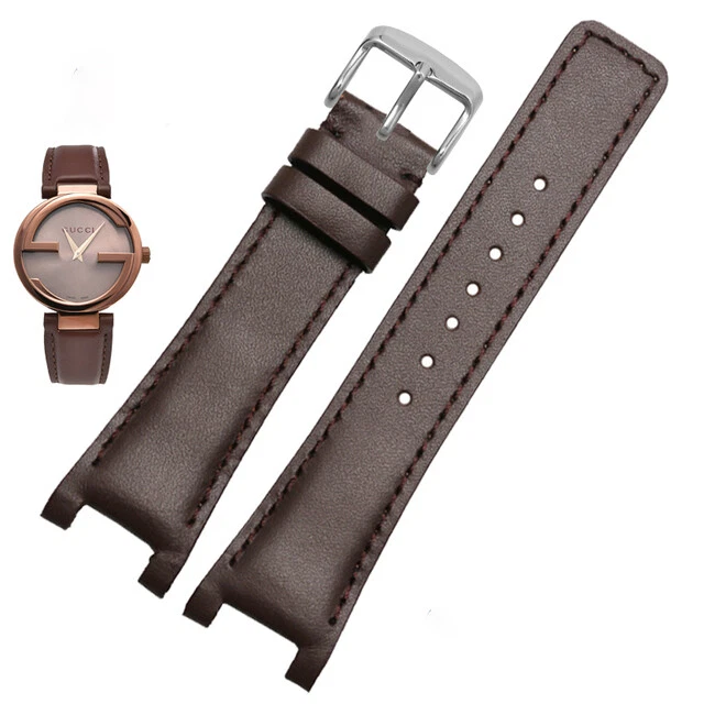 Gucci leather hotsell watch strap replacement