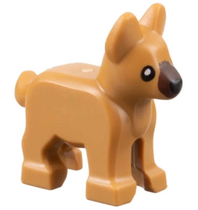 LEGO® Hund Deutscher Schäferhund Welpe Alsatian Dog Animal Tier City Town Neu - Bild 1 von 1