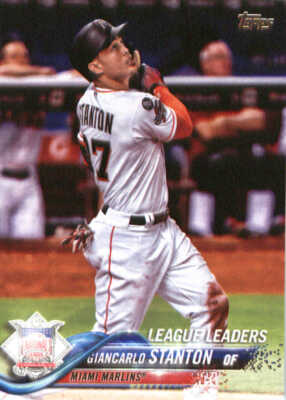 2018 Topps #64 Giancarlo Stanton LL - NM