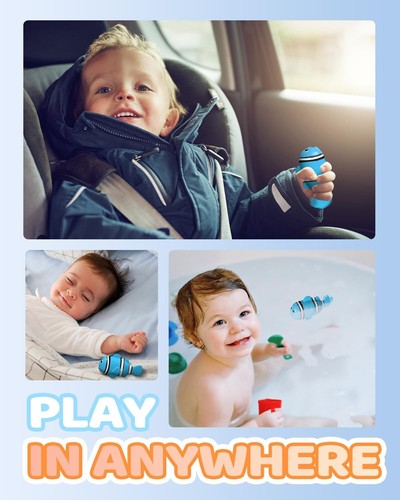Baby Badethermometer Schwimmroboter Niedliches Poolspielzeug IP67 für Kleinkinde - Bild 2 von 10