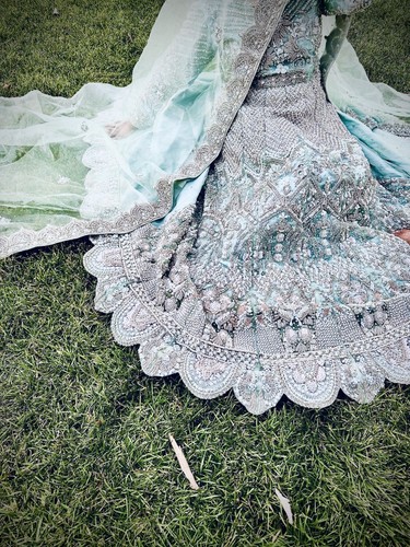 Pakistani Indian bridal maxi design Waleema/wedding dress. - Picture 12 of 17