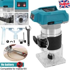 Brushless Cordless Electric Hand Trimmer Router Laminate For Makita 18V Battery