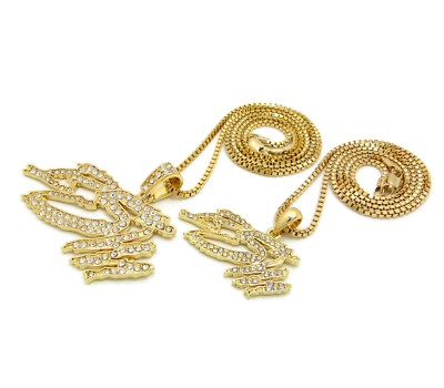 WAKA FLOCKA FLAME BSM PENDANTS WITH 20