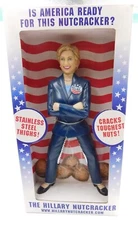  Hillary Clinton 9" Nutcracker 2007 New In Box Political Gag Gift Novelty Item
