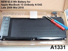 NEW Battery A1331 for Apple MacBook 13" A1342 Late 2009 Mid 2010 EMC 2350 2395