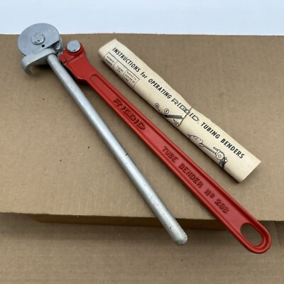 RIDGID 3/8 OD 15/16 R Tubing Tube Bender Bender Bending Tool 296 USA *NEW NOS*