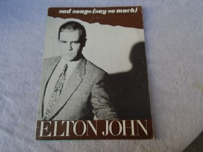 Elton John - Sad Songs Say So Much Original komplette Noten 1984