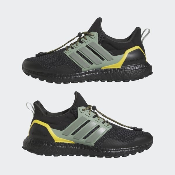 Adidas ULTRABOOST SHOES RUNNING LIFESTYLE Mens US 10 BLACK