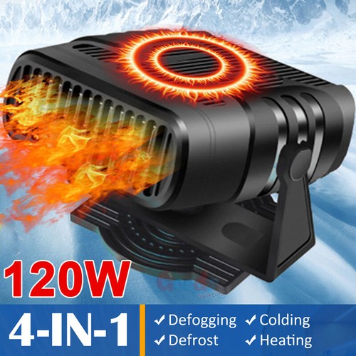 120W 12V Car Heater Defroster Demister Heating Fan Plug in Cigarette Lighter USA