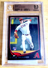 SUPER RARE BLACK ! /62 BGS 9.5 GEM MINT 2013 TYLER SKAGGS TOPPS RC ROOKIE G1380