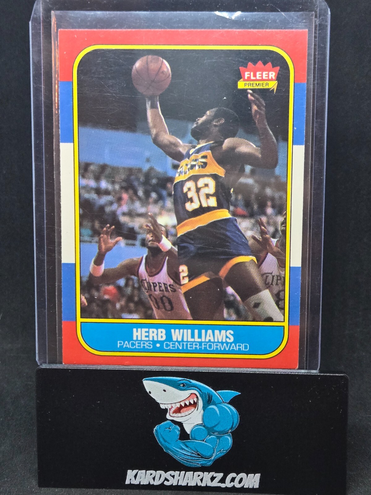 1986-87 Fleer - #125 Herb Williams 86-87 Fleer Set Break
