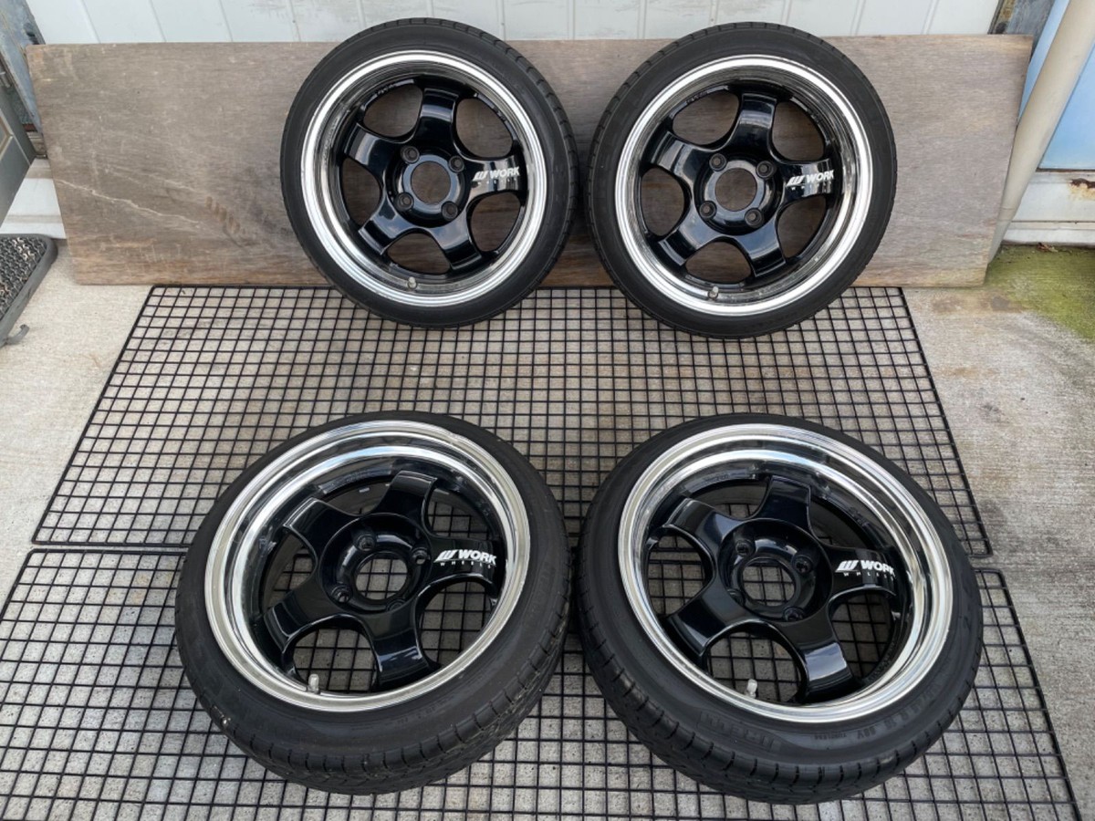 JDM wheels Work Meister S1 15×7J+5/+17 4H×PCD114.3 NO TIRES JDM wheels Work Meister S1 15×7J+5/+17 4H×PCD114.3 NO TIRES