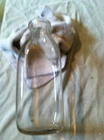Vintage Glass Milk Bottle- Jersey Creamery- Erie, Pa.