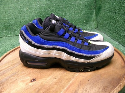 Nike Men's Air Max 95 SE Game Royal Blue Black White Shoes Size US  DQ0268-001