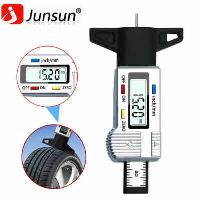 Digitaler LCD Reifenprofiltiefenmesser, 0-25 mm, Auto Motorrad, Tester Prüfer Messgerät