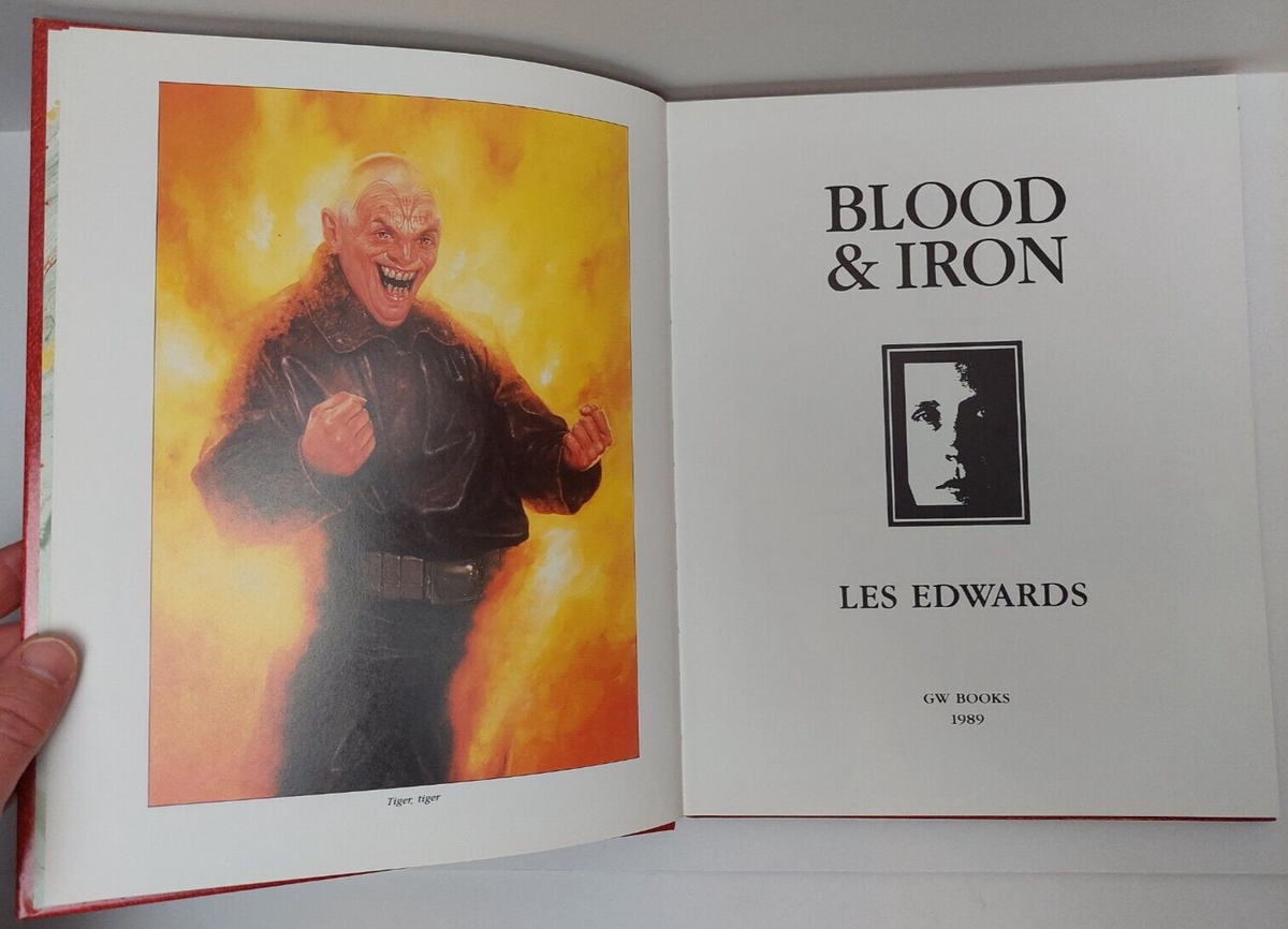 アート・デザイン・音楽 BLOOD & IRON LES EDWARDS The PorPor Books Blog: SF and Fantasy Paperbacks, and Pop
