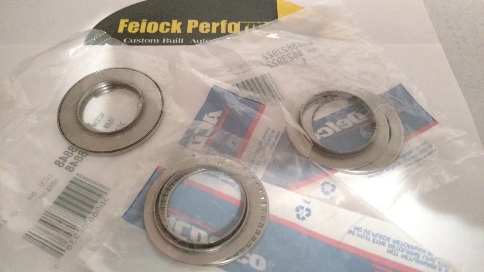 TH400 Torrington Thrust Bearing Kit AC Delco 3 Bearing Set USA Ship eBay
