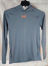 Under Armour Coldgear Grey Hoodie Long Sleeve Youth YXL