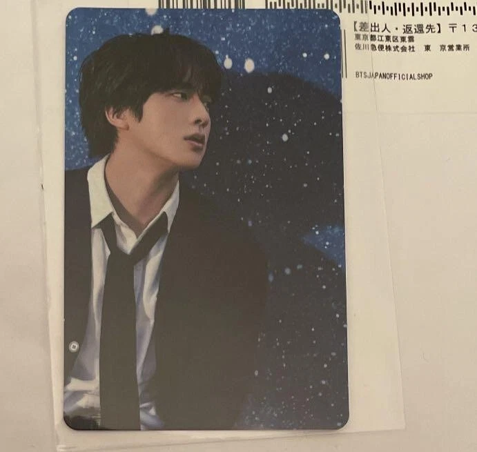 BTS JIN The Astronaut Japan FC Lucky draw photo card | eBay