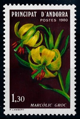 67594] Andorra French 1980 Flora flowers blumen fleur MNH | eBay