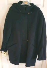 Vintage Debhanams Nuage Hooded Wool Coat