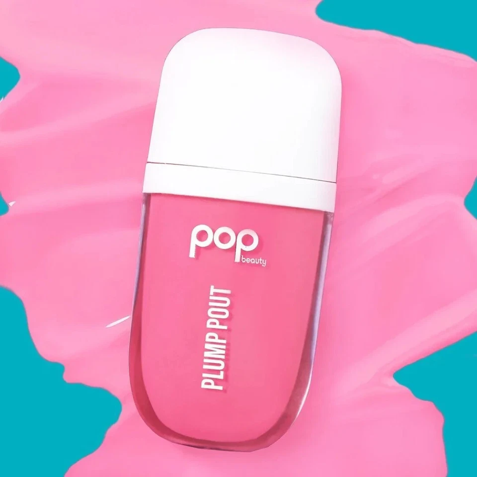 Brillo de volumen Pop Beauty Plump Pout 0,3 oz/8,5 g - Fresia fucsia - Imagen 1 de 1