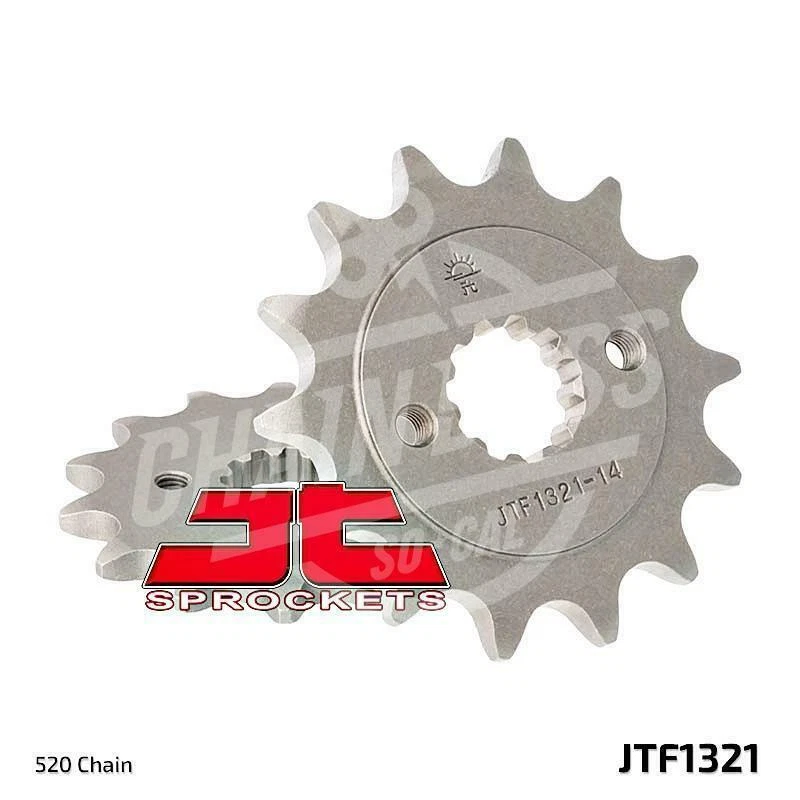 Комплект звездочек и приводной цепи 520 JT для Honda CBR250R 2011-2013 - Изображение 4 из 4