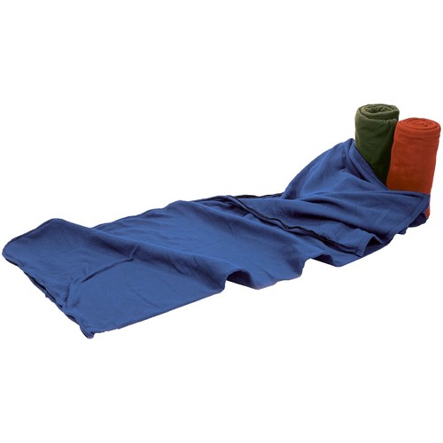 Sac De Couchage Polaire Texsport Rectangulaire - Bleu, 75x32 Pouces, Température +50°F - Neuf