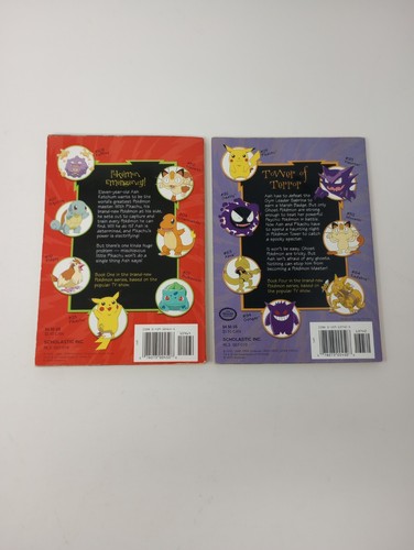 (2) VTG Pokemon Scholastic Books - I Choose You & Night in the Haunted Tower - Picture 2 of 21