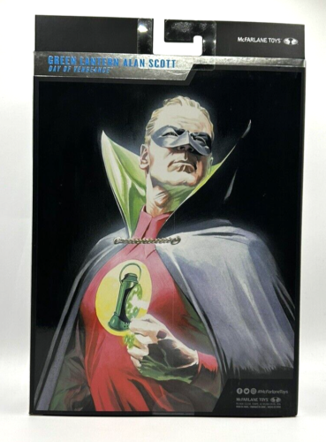 McFarlane Collector Edition #02 Green Lantern Alan Scott Platinum - New Sealed - Picture 3 of 4