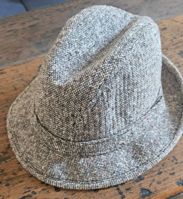 Totes Wool Hat   Vintage Totes Wool Blend Bucket Rain Hat Sz Large Brown  main image 2