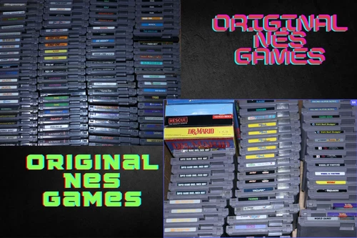 AUTHENTIC ORIGINAL NINTENDO NES GAMES YOU PICK BUY 2 GET 1 50% TESTED CLEAN PINS
