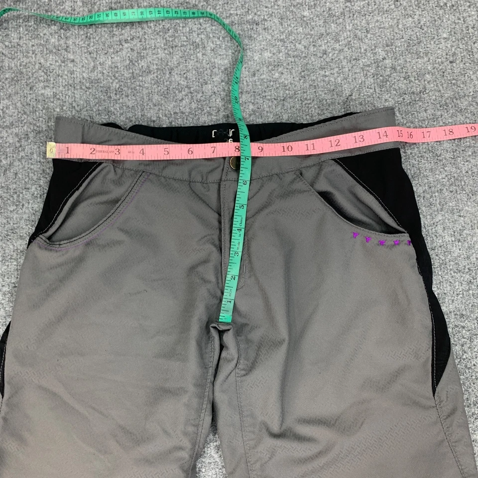 Bermuda Dakine Feminina 26 Cinza Sirene Sem Forro Ajuste de Cintura Painel Elástico - Imagem 4 de 4