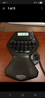Logitech G13 Advanced Programmable Gameboard LCD Display Black