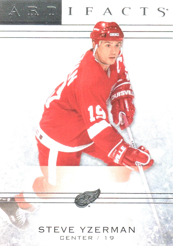 14 15 ARTIFACTS STEVE YZERMAN #74 RED WINGS