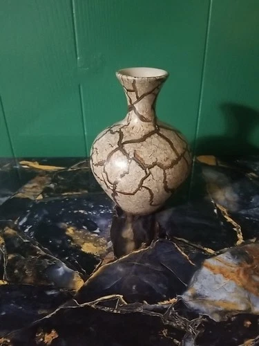 Royal Haeger Pottery Safari Glaze 7.5" Tall Vase